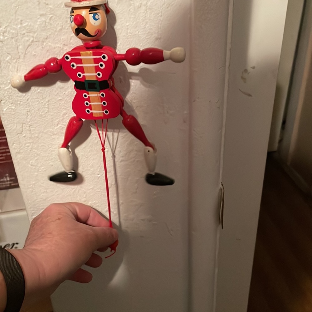 Vintage nutcracker ornament toy - Picture 8 of 8